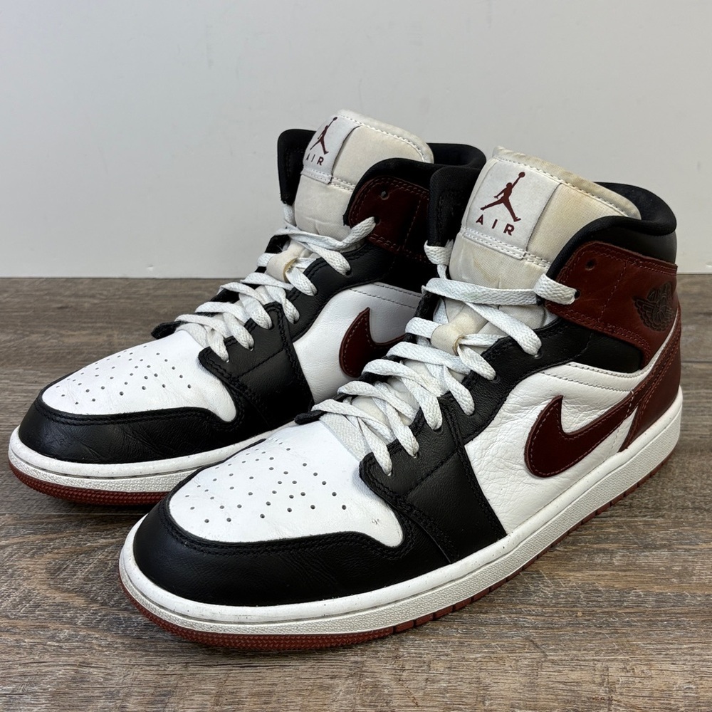 Air Jordan 1 High OG Men’s 10 | HF3216-102 | White Black Red | Retro High
